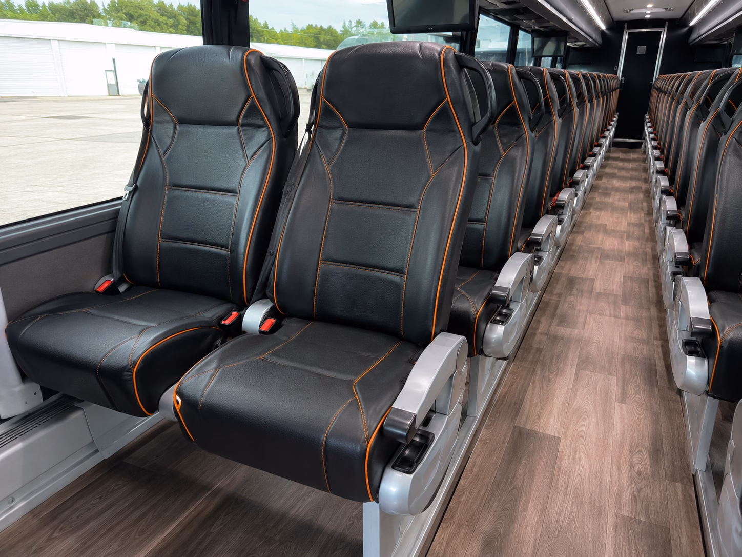 auburn charter bus services inside