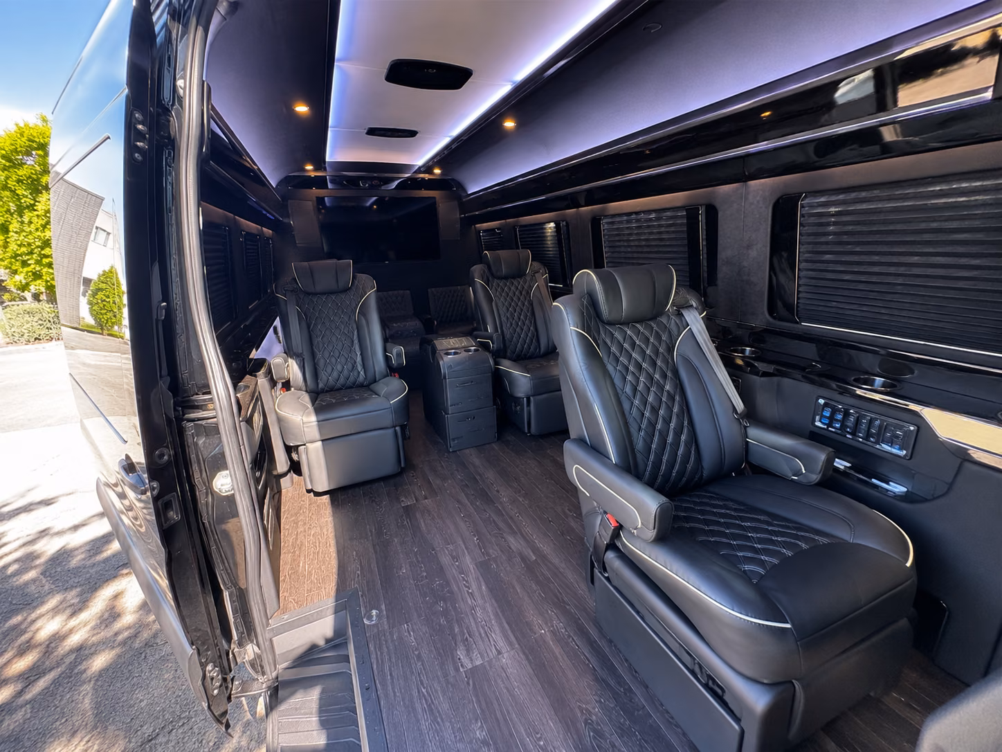 auburn private event transportation onboard seating